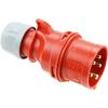 CEE connector IP44 5-pole 6 h 400 V type 9029